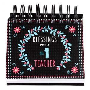 Perpetual Calender -  Blessings For A #1 Teacher
