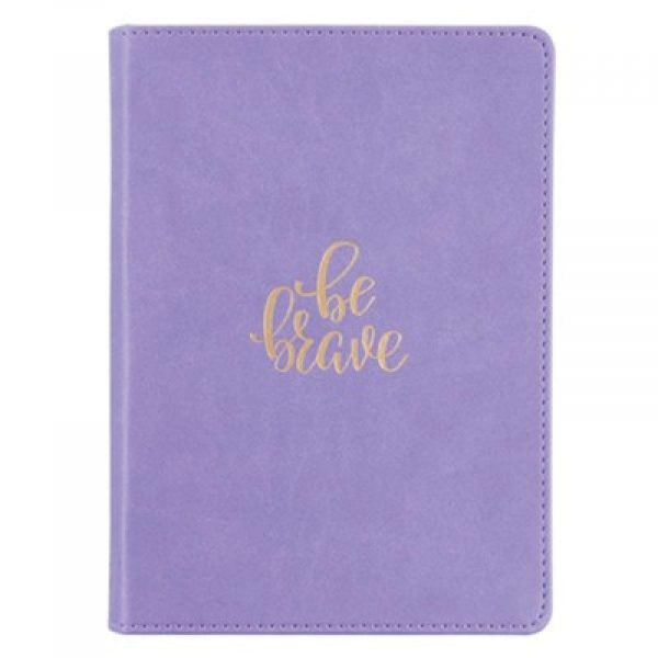 Journal Handy Purple Be Brave