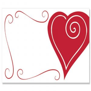 Heart Swirl Gift Tag