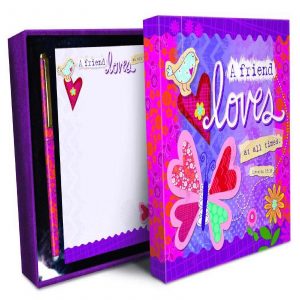 Memo Pad & Pen Set -  A Friend