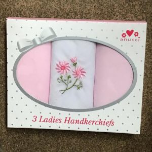 Handkerchief Gift Set -  Three Ladies Handkerchiefs