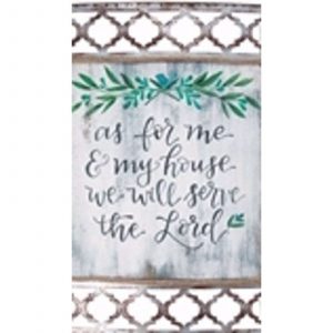 As For Me Lattice Sign