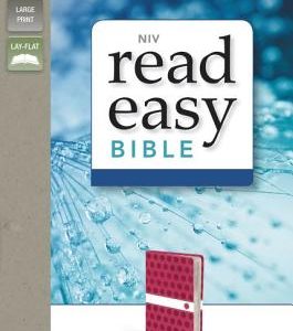 Niv - Niv Readeasy Bible, Italian Duo-tone, Hot Pink