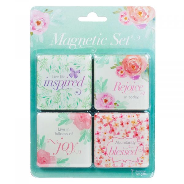 Magnet Set Of 4 Live Life Inspired