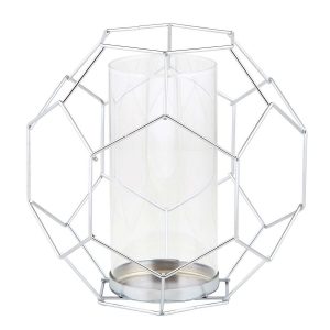 9x8-lantern-honeycomb-silver
