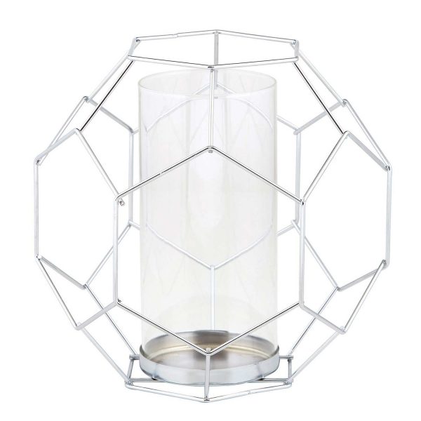 9x8-lantern-honeycomb-silver