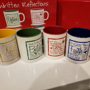 Ceramic Mugs -  Written Reflections Holiday Mug Set