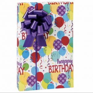 Happy Birthday Bash Gift Wrap Paper