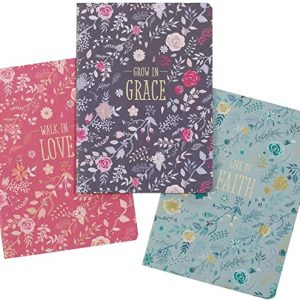 Notebook Set Lg Grown In Faith Grace Love