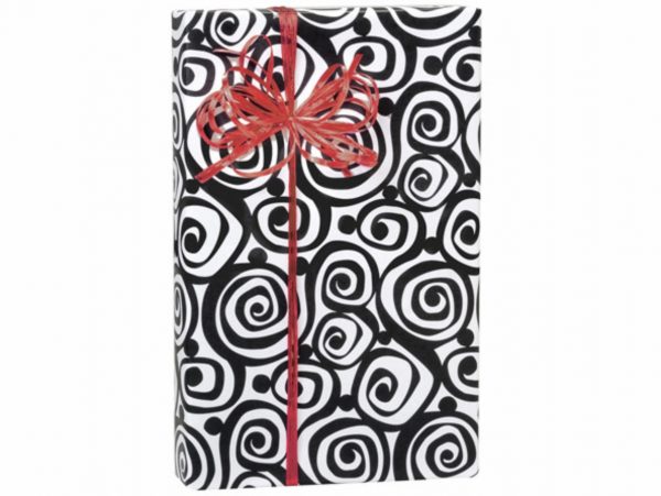 Bohemian Swirls Gift Wrap Paper