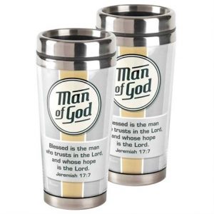 Travel Mug Man Of God Blessed Is T