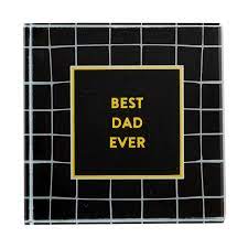 3x3 Tbltp Glass-g-best Dad Ever