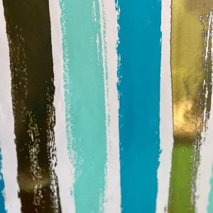 Metallic Seasidewrapping Paper  30x50