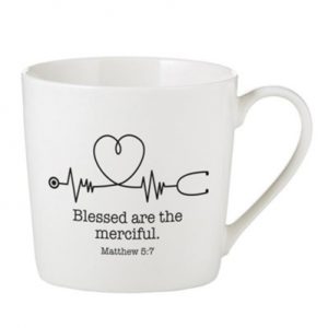 Sips Blesssed Are The Merciful Ceramic Mug