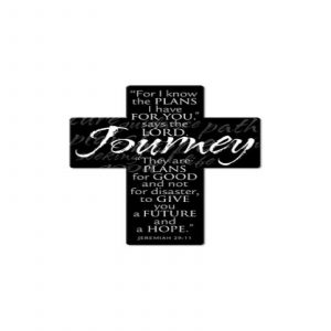 Mini Crosss Magnet -  Journey