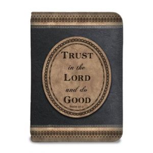 Divine Details 2020: Zippered Journal: Brown & Black Trust 28373