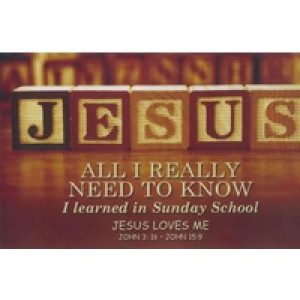 Poster Small -  Jesus, All I Really Need