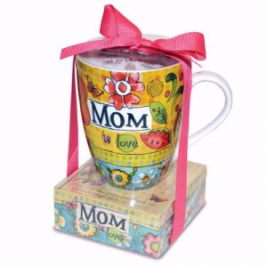Mug With Memo Pad: Mom. 23775