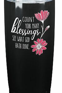 Tmblr Count Your Blessings Ss Black 20oz