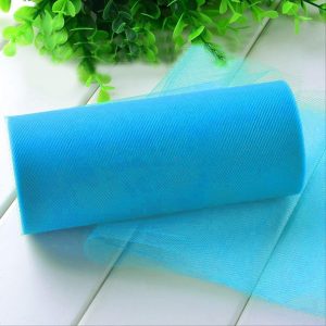 Turquoise Blue Tulle 6x100 Yards