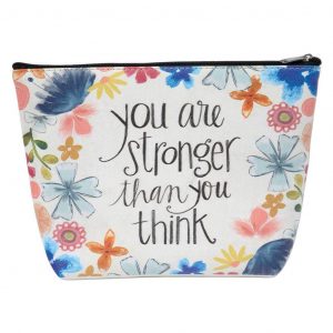 You Are Stronger Cosmetic Bag