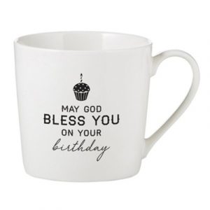 Sips Happy Birthday Ceramic Mug