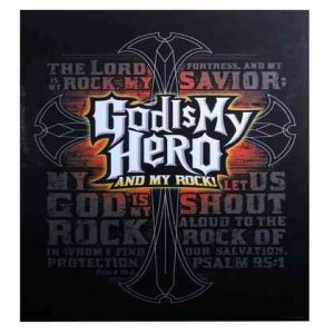 Poster Large -  God Is My Hero