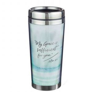 Travel Mug My Grace - 2 Cor 12:9