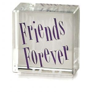 Tabletop Glas-1x1 -  Tabletop Glas-1x1 Friends