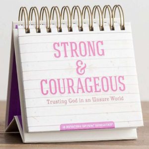 Perpetual Calendar - Strong & Courageous