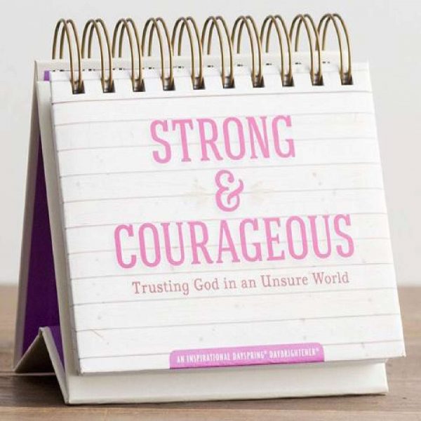 Perpetual Calendar - Strong & Courageous