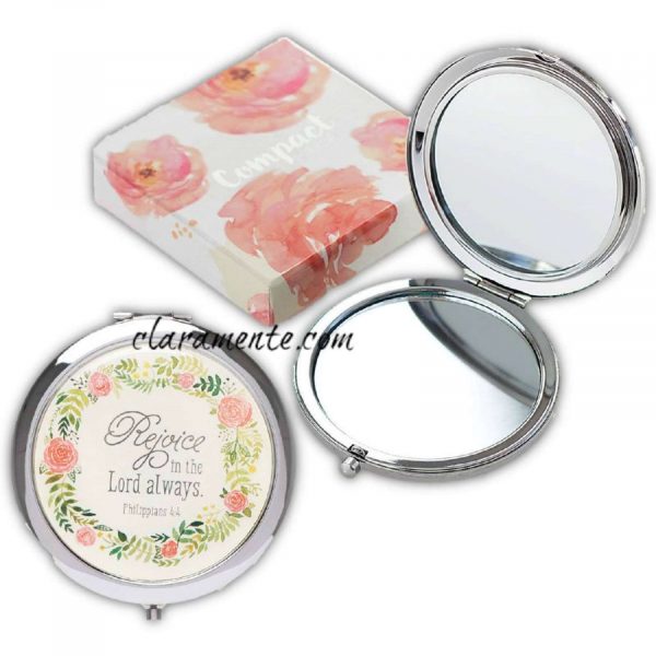 Mirror Compact Rejoice In The Lord
