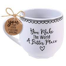 Ceramic Mug-artisan Doodles-a Better Place