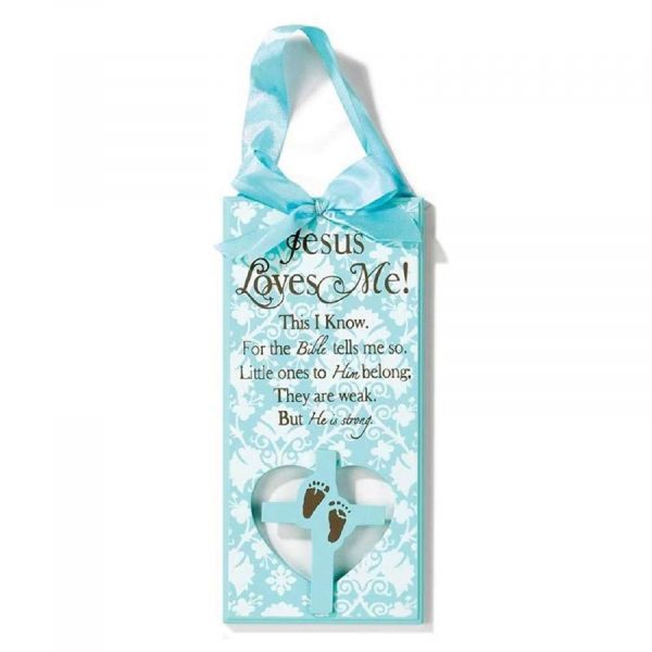 Plaque Mdf Boy-jesus Loves