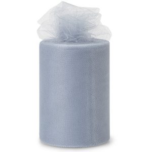 Mountain Mist Tulle Ribbon 6x100 Yards