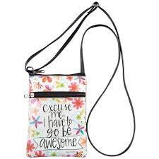 Go Be Awesome Crossbody Bag