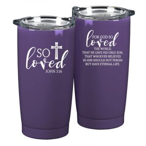 So Loved  20 Oz. Purple