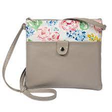 Bella Crossbody Bag Gray