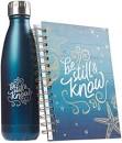 Be Still And Know, Water Bottle And Journal Gift Set Gs342