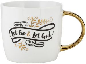 Ceramic Mug -  Let Go & Let God