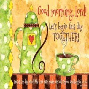 Poster Small -  Good Morning, Lord!