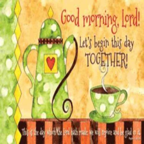 Poster Small -  Good Morning, Lord!
