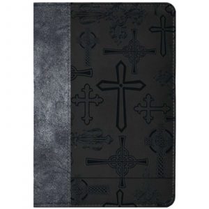 Silver Black Crosses Journal Divine Details 2019: