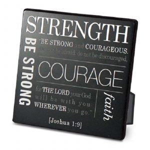 Plaque-metal/mdf-simple Faith Series Ii-strength