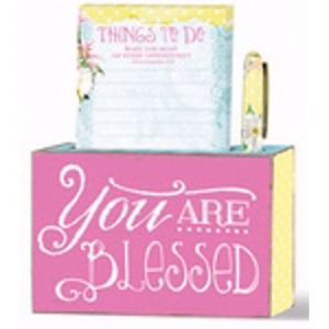 You Are Blessed - Sunshine Daisies -box Notepad Set