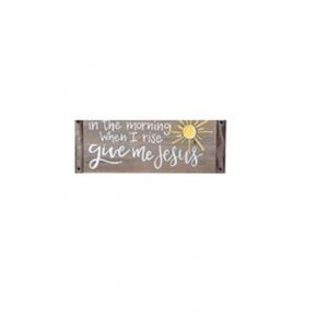 Give Me Jesus Block Sign 65698