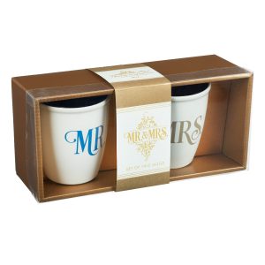 Mug Set 2 Pc Mr And Mrs