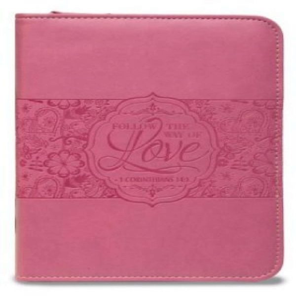 The Way Of Love Rose Divine Details: Zippered Journal