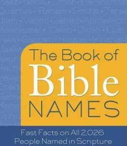 Pamela L. Mcquade -  The Book Of Bible Names