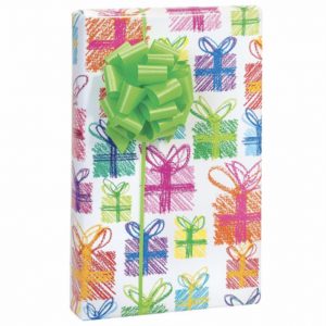Crayon Surprise Gift Wrap Paper